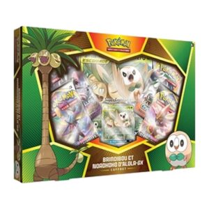 Pokemon Rowlet & Alolan Exeggutor GX Box French