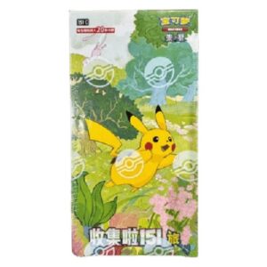 Pokemon 151C: Collect 151 Journey Jumbo Booster Box S-Chinese