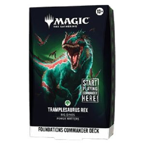 Magic: The Gathering Commander: Foundations: "Tramplesaurus Rex" Commander Deck