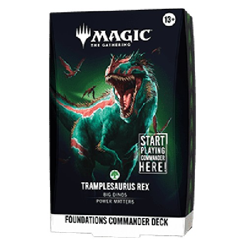 Magic: The Gathering Commander: Foundations: "Tramplesaurus Rex" Commander Deck
