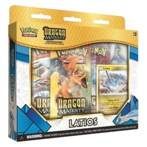Pokemon Dragon Majesty: Latios Pin Collection