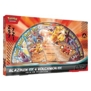 Pokemon Blaziken ex & Volcanion ex Premium Collection