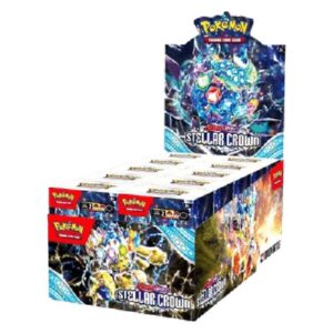 Pokemon Stellar Crown Build & Battle Box Display