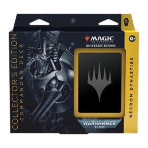 Magic: The Gathering Universes Beyond: Warhammer 40,000: "Necron Dynasties" Commander Deck Collector's Edition