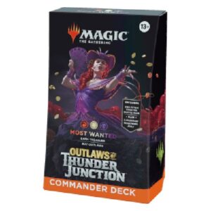 Magic: The Gathering Commander: Outlaws of Thunder Junction: "Most Wanted" Commander Deck