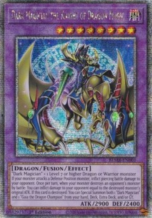 Yu-Gi-Oh! Dark Magician the Knight of Dragon Magic