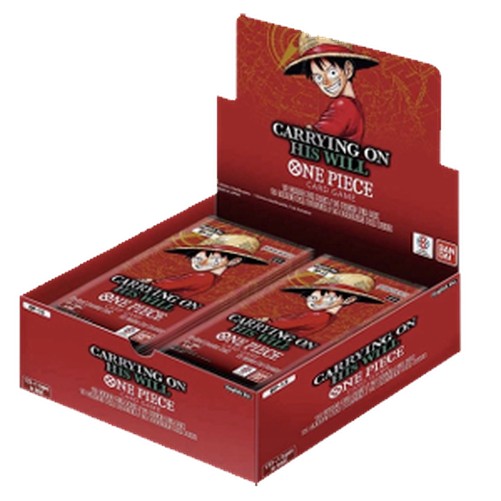 One Piece Carrying on his Will Booster Box