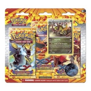 Pokemon Flashfire: Haxorus 3-Pack Blister