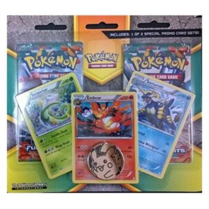 Pokemon Furious Fists: Unova Starters 2-Pack Blister