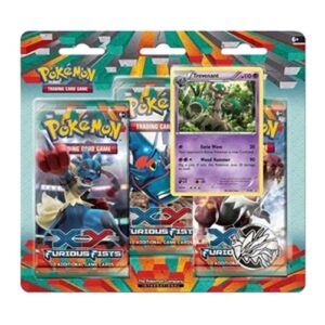 Pokemon Furious Fists: Trevenant 3-Pack Blister
