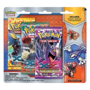 Pokemon Primal Clash: Primal Groudon Pin 3-Pack Blister