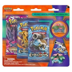 Pokemon Mega Venusaur Collector's Pin 3-Pack Blister