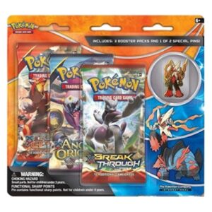 Pokemon Mega Blaziken Pin 3-Pack Blister