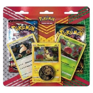 Pokemon Morpeko, Snorlax & Applin 2-Pack Blister