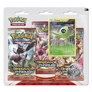 Pokemon BREAKthrough: Celebi 3-Pack Blister