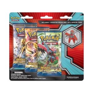 Pokemon BREAKpoint: Mega Scizor Pin 3-Pack Blister
