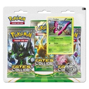Pokemon Fates Collide: Vivillon 3-Pack Blister