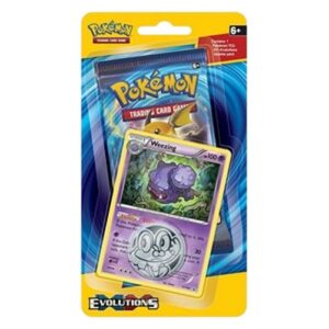 Pokemon Evolutions: Weezing 1-Pack Blister