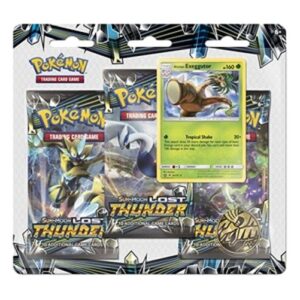 Pokemon Lost Thunder: Alolan Exeggutor 3-Pack Blister