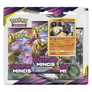 Pokemon Unified Minds: Stakataka 3-Pack Blister