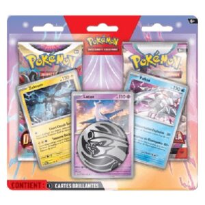 Pokemon Enhanced 2-Pack Blister: Zekrom, Latios & Palkia German