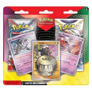 Pokemon Enhanced 2-Pack Blister: Munkidori, Okidogi & Fezandipiti German