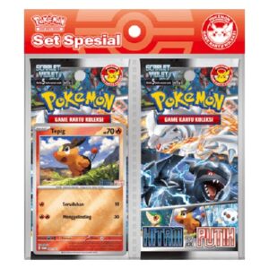 Pokemon Black & White ID/TH Special Set Tepig 2-Pack Blister
