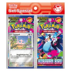 Pokemon Indigo Flame Special Set Jigglypuff 2-Pack Blister
