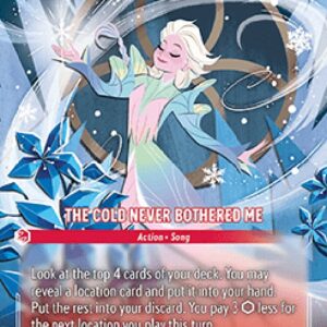 Lorcana The Cold Never Bothered Me