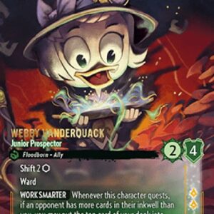 Lorcana Webby Vanderquack - Junior Prospector