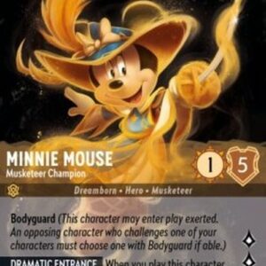 Lorcana Minnie Mouse - Musketeer Champion