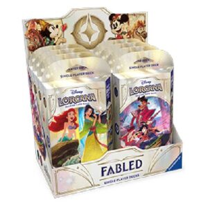 Lorcana Fabled: Starter Deck Display