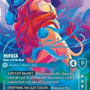 Lorcana Mufasa - Ruler of Pride Rock