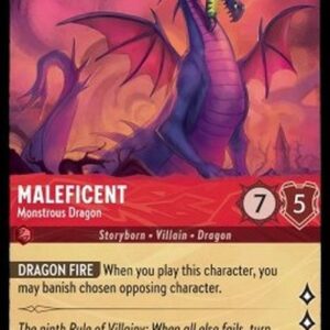 Lorcana Maleficent - Monstrous Dragon