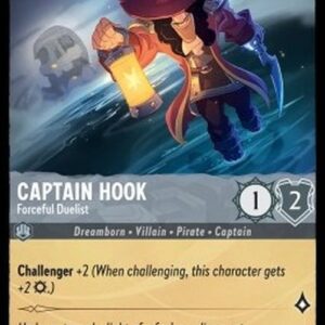 Lorcana Captain Hook - Forceful Duelist