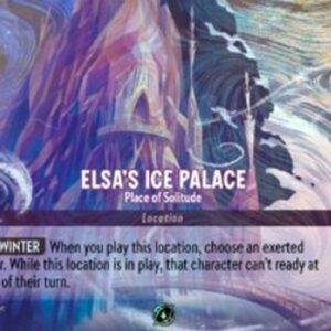 Lorcana Elsas Ice Palace - Place of Solitude