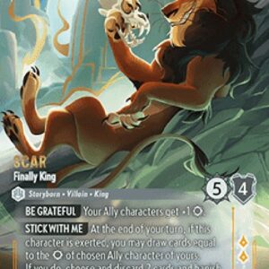 Lorcana Scar - Finally King