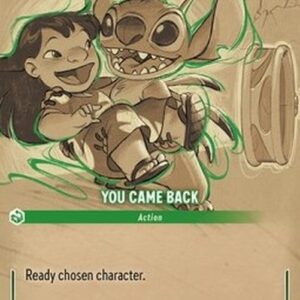 Lorcana You Came Back