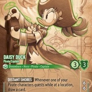 Lorcana Daisy Duck - Pirate Captain