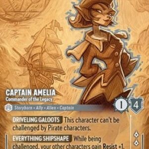 Lorcana Captain Amelia - Commander of the Legacy