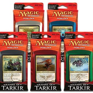 Magic: The Gathering Khans of Tarkir Intro Pack Set