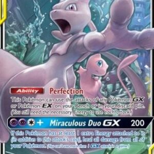 Pokemon Mewtwo & Mew GX