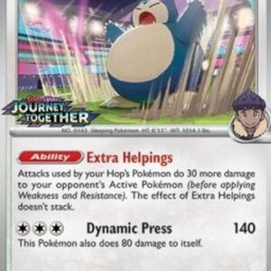 Pokemon Hops Snorlax