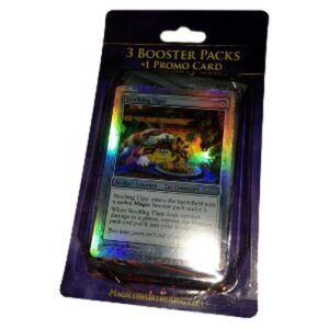 Magic: The Gathering 3 Booster Packs +1 Promo Card "Stocking Tiger Misprint" Pack
