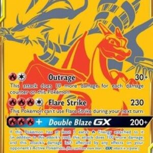 Pokemon Reshiram & Charizard GX