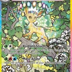 Pokemon Leafeon ex