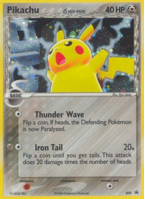 Pokemon Pikachu δ Delta Species