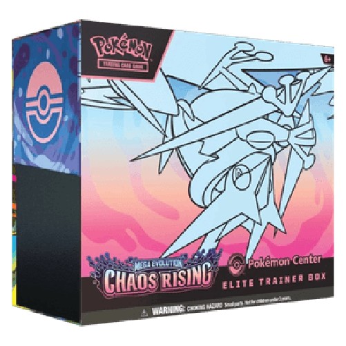 Pokemon Chaos Rising Pokemon Center Elite Trainer Box