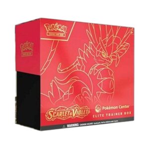 Pokemon Scarlet & Violet Koraidon Pokémon Center Elite Trainer Box