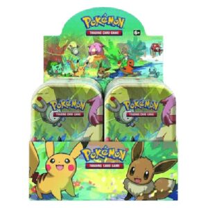 Pokemon Kanto Friends Mini Tin Display